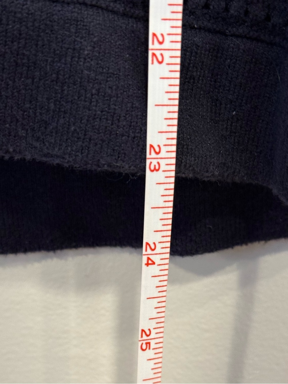 Abercrombie & Fitch Short Sleeve Knit Button-up Polo Navy Blue Men's Medium - Picture 5 of 5